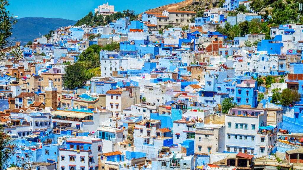 Chefchaouen is the one of best landmarks in morocco