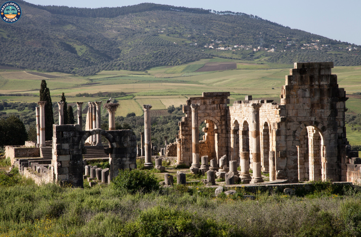 Volubilis is one of the best landmarks in morocco