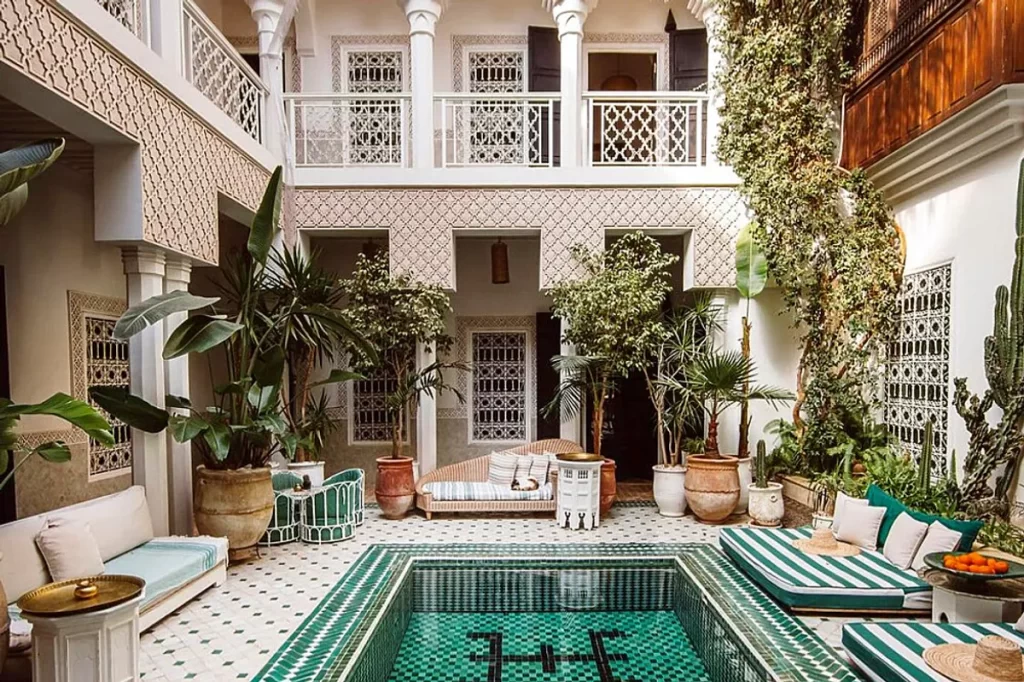 riad is one of the best places to visit  in morocco