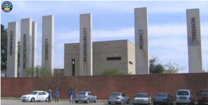  Apartheid Museum is one of famous landmarks in south africa