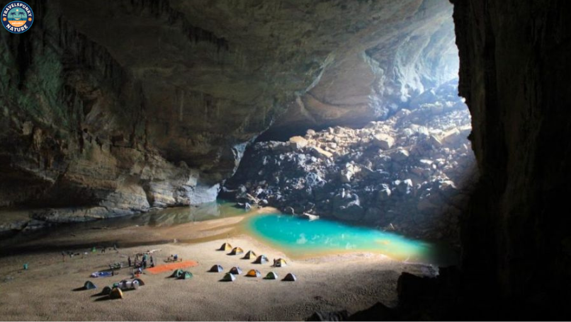 Ogbunike Caves are famous landmarks in nigeria