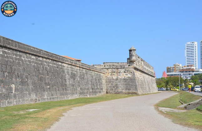 The Walls of Cartagena is one of famous landmark in colombia