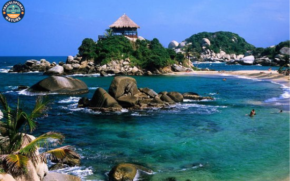 arque Nacional Natural Tayrona is one of famous landmark in colombia